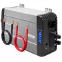 Qoltec zuivere sinus omvormer met UPS 12V naar 230V 3000W/6000W LCD USB USB-C LiFePO4 GEL AGM