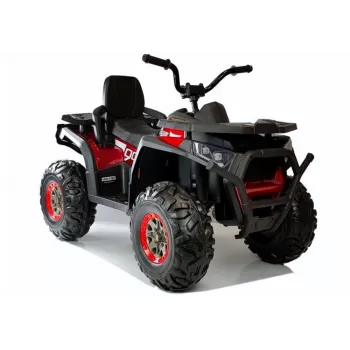 QUAD LOCK Accupack XMX607 LED-verlichting MP3 Rood glanzend