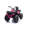 QUAD LOCK elektrische ride-on quad JC333 roze LED-verlichting MP3