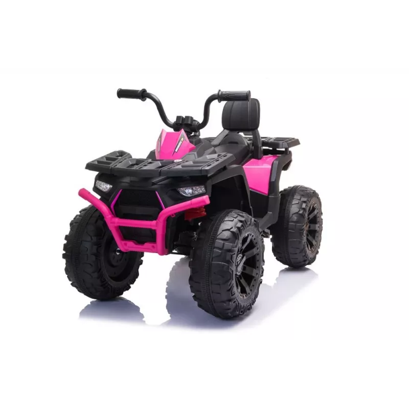 QUAD LOCK elektrische ride-on quad JC333 roze LED-verlichting MP3