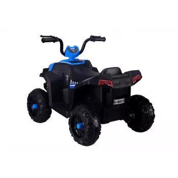 QUAD LOCK Quad Accu S601 terreinvoertuig voor kinderen LED-verlichting Blauw