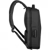 QUALO laptop rugzak Ultimate Line USB-C 15,6 zwart