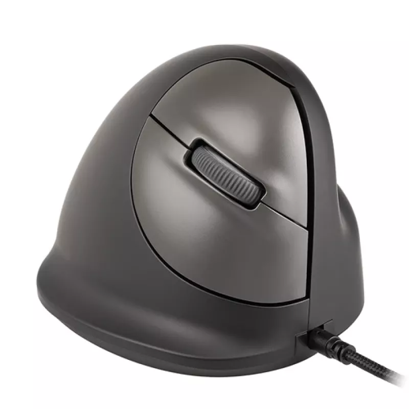 R-GO TOOLS HE Break Small ergonomische muis, bedraad, rechtshandig, zwart