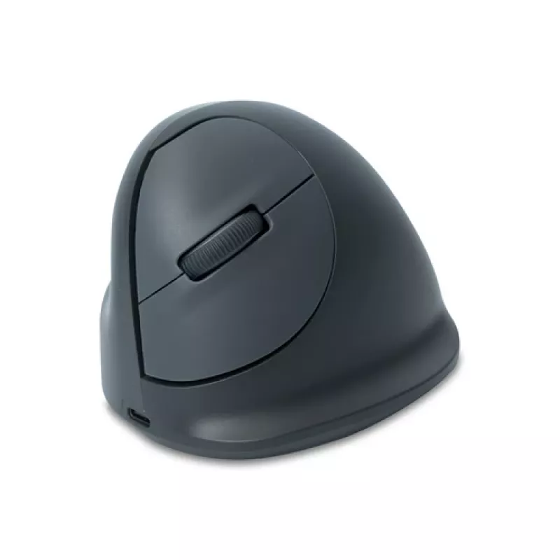 R-Go HE Basic ergonomische muis, medium, voor linkshandigen, draadloos Bluetooth