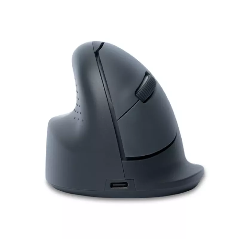 R-Go HE Basic ergonomische muis, medium, voor linkshandigen, draadloos Bluetooth