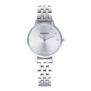 RADIANT MAN RA609201PT Analoog quartz horloge 34mm zwarte wijzerplaat leren band