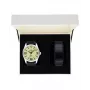 RADIANT heren analoog quartz horloge RA533202T - 42mm edelstalen kast, blauwe wijzerplaat, zilveren band