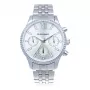 RADIANT heren analoog quartz horloge RA589701 44mm edelstaal zwarte wijzerplaat