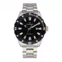 RADIANT heren analoog quartz horloge RA602202 45mm roestvrij staal zwarte wijzerplaat mesh band
