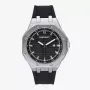RADIANT heren quartz analoog horloge RA652202 44 mm RVS blauwe wijzerplaat