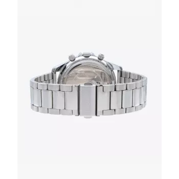 Radiant Heren quartz horloge RA617705 44mm zwarte wijzerplaat lederen band