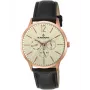 RADIANT herenhorloge RA415605 43mm roestvrij staal zwarte wijzerplaat
