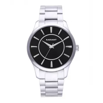 RADIANT RA614201 heren analoog quartz horloge 44mm edelstaal blauwe wijzerplaat