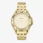 RADIANT RA653204 heren analoog quartz horloge 42mm blauwe wijzerplaat bruine leren band