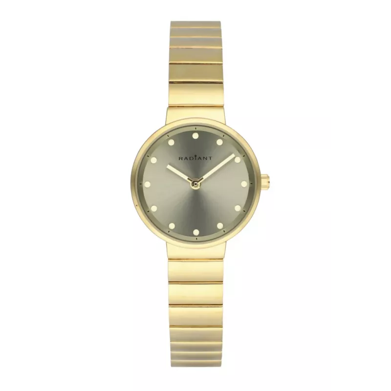 RADIANT dameshorloge RA521203 (28mm) – roestvrijstalen Milanese band, witte wijzerplaat