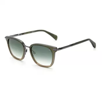 RAG&BONE RNB6000S1ED1E unisex vierkante zonnebril havana tortoise 52mm