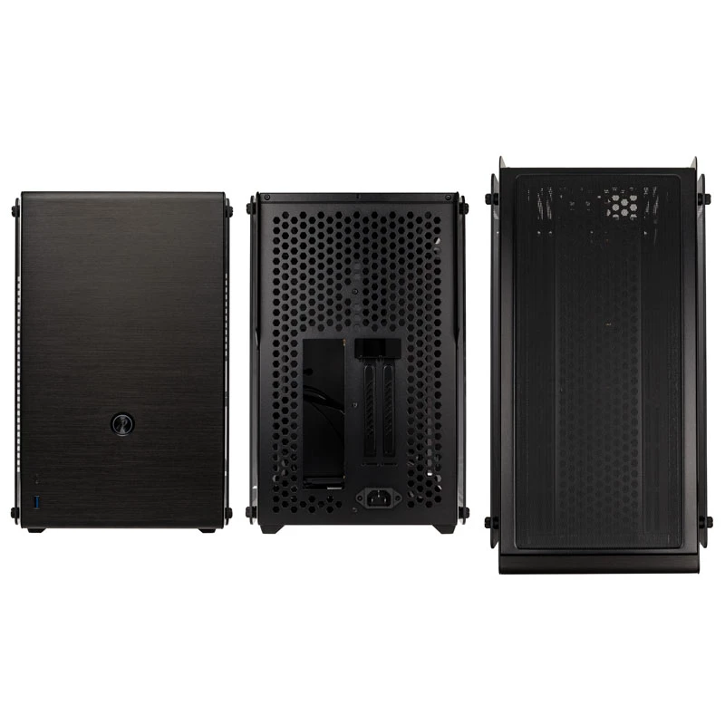 Raijintek Ophion M Evo TGS Micro-ATX-behuizing, tempered glass - zwart