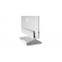 RAIN DESIGN mTower verticale laptopstandaard - zilver geanodiseerd aluminium, ruimtebesparend desktop-dockingstation voor MacBook en notebooks