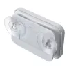 RAINPOINT BALDRTHERM B0549STH badkamertimer met temperatuur- en vochtigheidsmonitor, IP24 spatwaterbescherming, countdown/count-up, lcd-achtergrondverlichting, zuignap/standaard/wandmontage