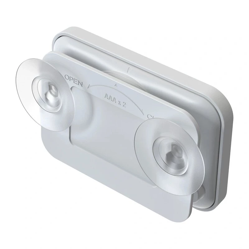 RAINPOINT BALDRTHERM B0549STH badkamertimer met temperatuur- en vochtigheidsmonitor, IP24 spatwaterbescherming, countdown/count-up, lcd-achtergrondverlichting, zuignap/standaard/wandmontage