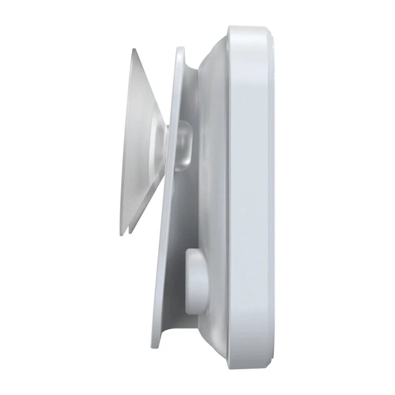 RAINPOINT BALDRTHERM B0549STH badkamertimer met temperatuur- en vochtigheidsmonitor, IP24 spatwaterbescherming, countdown/count-up, lcd-achtergrondverlichting, zuignap/standaard/wandmontage
