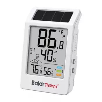 RAINPOINT BALDRTHERM B0707 zonne-energie thermo-hygrometer met buitensensor