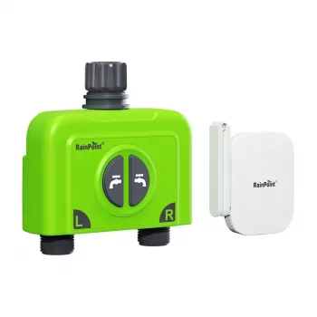 RainPoint WiFi 2-zone irrigatieregeling met gateway