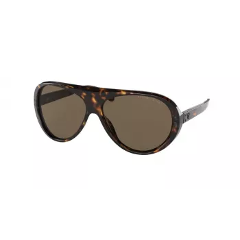 Ralph Lauren heren zonnebril RL8194-500373 havana vierkant montuur bruin verloopglas 60/13/135 mm