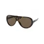 Ralph Lauren heren zonnebril RL8194-500373 havana vierkant montuur bruin verloopglas 60/13/135 mm