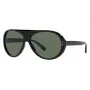 RALPH LAUREN RL8194-500171 zonnebril heren zwart acetaat grijs polycarbonaat 60/13/135 mm