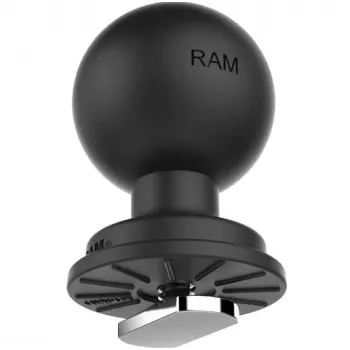 RAM MOUNTS RAM 1,5 inch track ball met T-bolt-bevestiging voor T-slot-rail