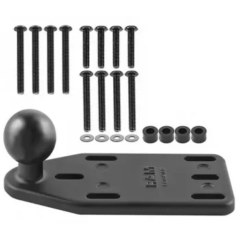 RAM MOUNTS RAM-B-346U reservoir cover side ball mount voor motorfietsen en ATV's