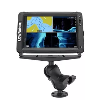 RAM MOUNTS RAM-D-111U-C short double socket arm mount met 3 x 11 basis - zwart