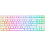 Rampage Ghost TKL mechanisch toetsenbord Huano Red Switch wit