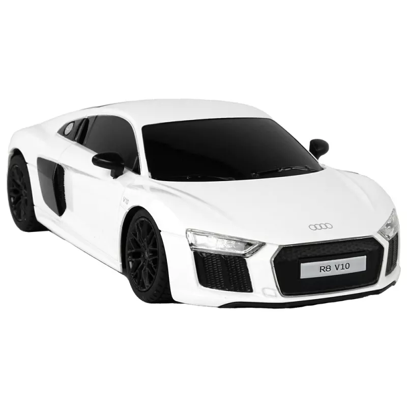 RASTAR 1:24 RC Audi R8 Pilot Wit Afstandsbediening Auto