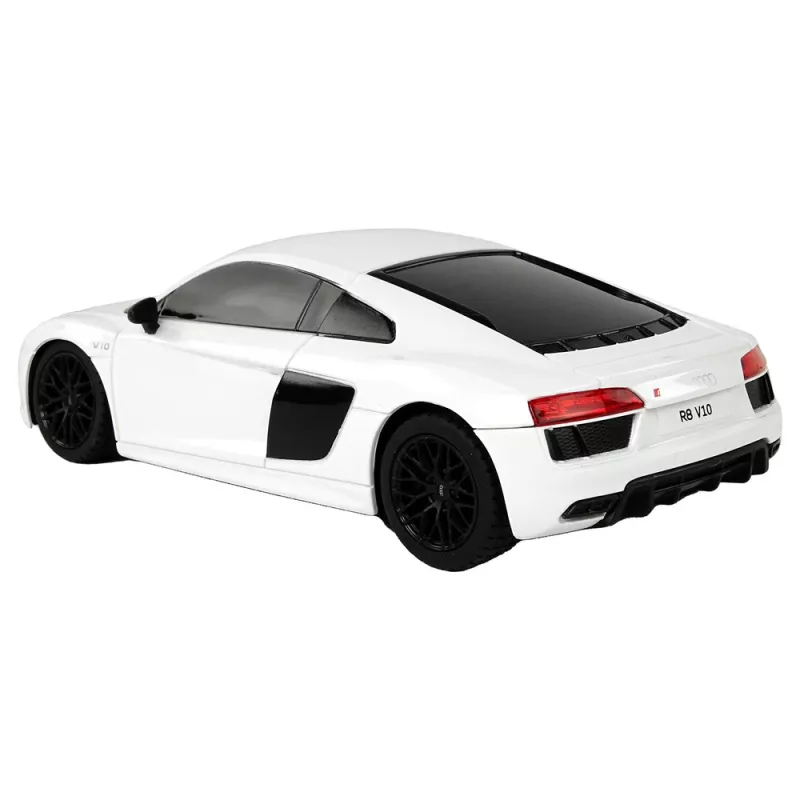 RASTAR 1:24 RC Audi R8 Pilot Wit Afstandsbediening Auto