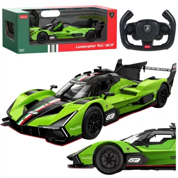 Rastar Lamborghini SC63 radiografisch bestuurbare RC raceauto groen 1:14