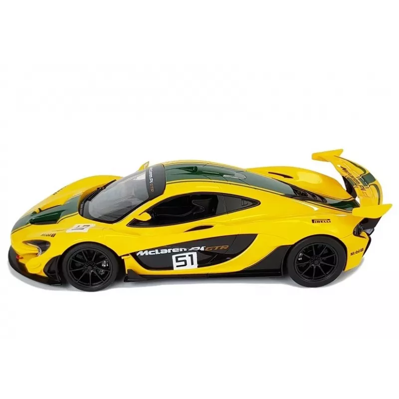RASTAR McLaren P1 GTR op afstand bedienbare auto 1:14 geel