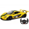 RASTAR McLaren P1 GTR op afstand bedienbare auto 1:14 geel