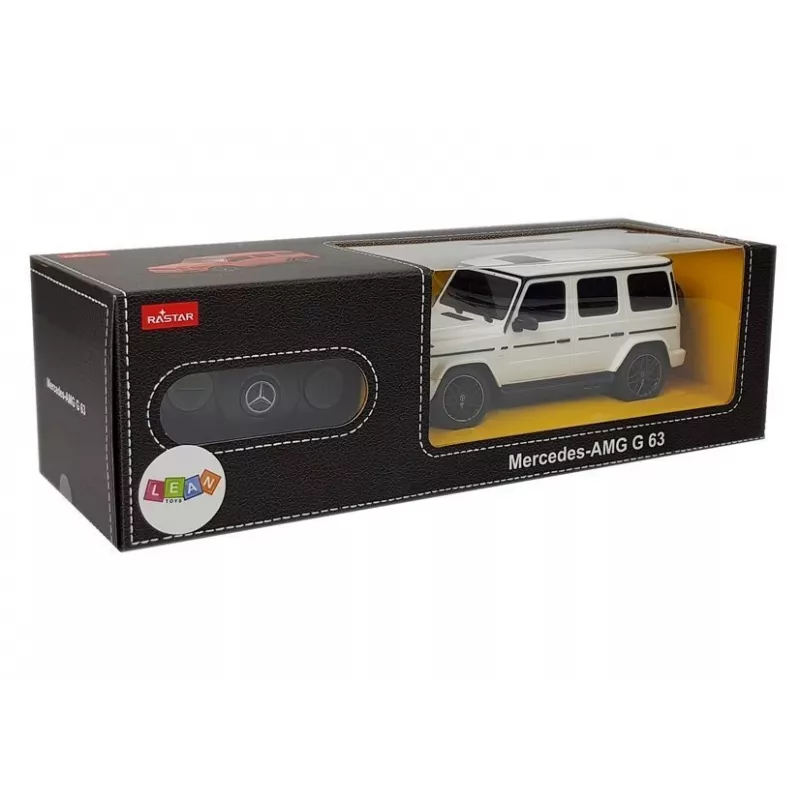 RASTAR Mercedes AMG G63 RC afstandsbediening auto wit 1:24