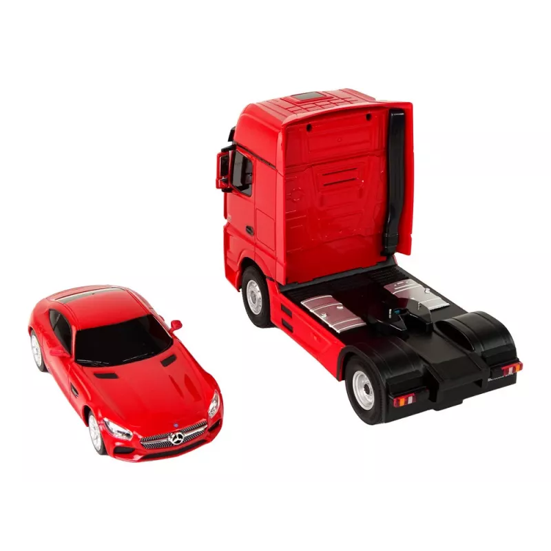 RASTAR Takelwagen R/C Mercedes-Benz 1:26 rood