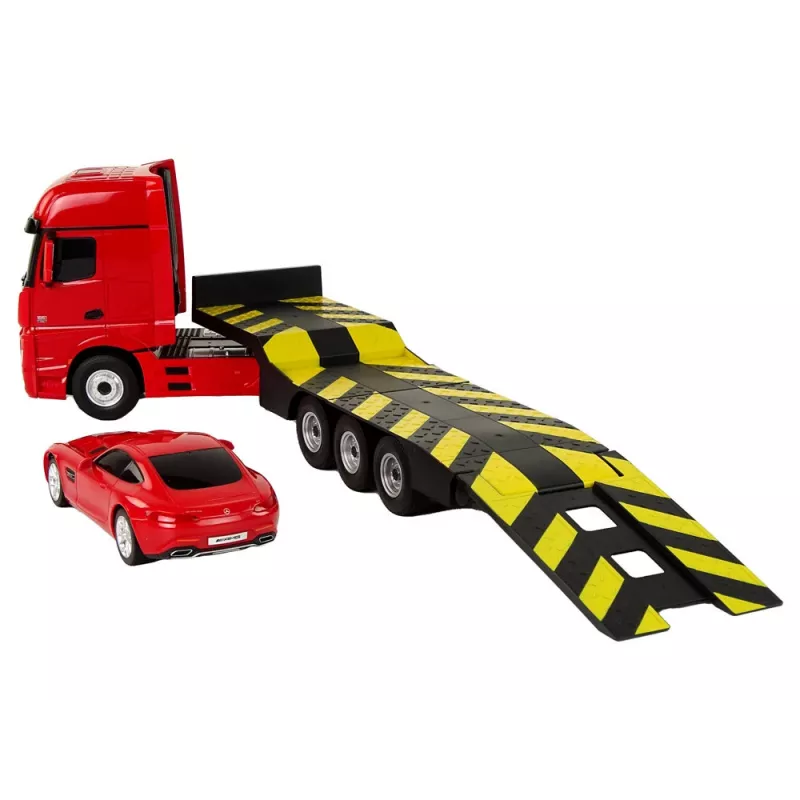 RASTAR Takelwagen R/C Mercedes-Benz 1:26 rood