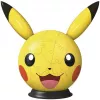 Ravensburger 3D puzzelbal Pokémon Pikachu met oren - 54 onderdelen