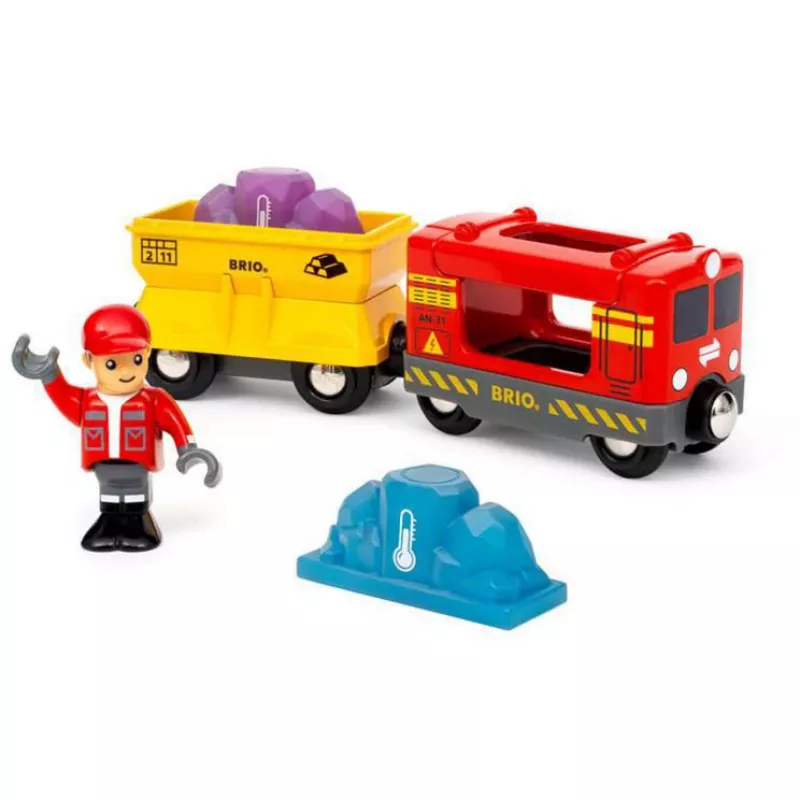 RAVENSBURGER BRIO World goederentrein met kleurwisselwagon