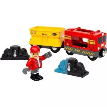 RAVENSBURGER BRIO World goederentrein met kleurwisselwagon