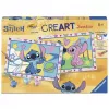 RAVENSBURGER CreArt Junior - Stitch & Angel Schilderen op Nummer Set