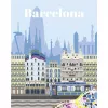 RAVENSBURGER CreArt schilderen op nummer set - kleurrijk Barcelona