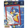 Ravensburger CreArt - Razende Sonic schilderen op nummer set