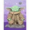 Ravensburger CreArt Star Wars - mediterende Grogu schilderen op nummer set