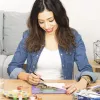 Ravensburger CreArt Star Wars - mediterende Grogu schilderen op nummer set
